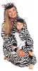 Nikcorp Oblek Pyžamo Dámske Detské Onesie Zebra Náhľad obrázku produktu 6