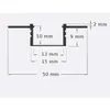 MasterLED LED profil pro sádrokarton PVC 50x12mm GK Náhled obrázku produktu 2