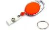 1x ORANGE Ausweisjojo mit EXTRA reißfester POWERCORD Schnur Produktbild-Vorschau 1