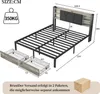 ProximaX Polsterdoppelbett 160 x 200 cm, Metallbett mit 2 Produktbild-Vorschau 7
