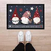 Fußmatte Frohe Weihnachten Wichtel Sterne Wintermotiv Produktbild-Vorschau 3
