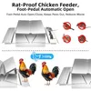 12KG Großer Futterautomat Hühner, Doppelseitiger Produktbild-Vorschau 3