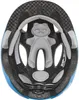 The inside of a blue bicycle helmet for children. Produktbild-Vorschau