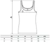 Damen-Tanktop, 95% Baumwolle, 5% Elasthan, unbedruckt, Produktbild-Vorschau 2