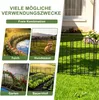 FIVMEN 25 Stück Dekorativer Gartenzaun aus Metall, Produktbild-Vorschau 6