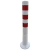 Poteau de blocage TPU blanc/rouge D.80mm à fixer avec Voir les images du produit 7