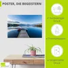 ARTland Poster Blick über den Åkrafjord in Norwegen Größe: Produktbild-Vorschau 2
