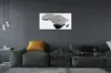 Glasbilder 120x60 Wandkunst Schwarz-Weiß-Untertitel Produktbild-Vorschau 4
