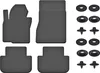Gummimatten Mit Stoppern Für: Bmw X5 F15 (2013-) Schwarz Produktbild-Vorschau 1