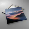 Bild auf Leinwand - Leinwandbild - Einteilig - Berge Wolken Produktbild-Vorschau 2