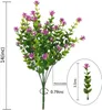 Künstliche Blumen,4 Stück Kunstblumen Grün UV-beständige Produktbild-Vorschau 4
