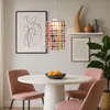 Hängeleuchte, Kristalle, bunt, Durchmesser 22,5 cm Produktbild-Vorschau 2