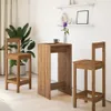 vidaXL Bartisch Artisan-Eiche 51x50x103,5 cm Holzwerkstoff Produktbild-Vorschau 3