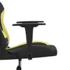 Gaming-Stuhl Schwarz und Hellgrün Stoff Produktbild-Vorschau 9