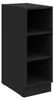 Küchen Unterschrank Regal 30 cm Schwarz Küchenzeile Küche Produktbild-Vorschau 1