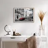 Gerahmtes Poster - Rahmen in heller Eiche - Auto Eiffle Produktbild-Vorschau 6