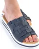 Rieker Damen Pantolette Clog Keilabsatz breiter Riemen Produktbild-Vorschau 13