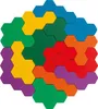 Lernspiel Holzpuzzle Hexagon Produktbild-Vorschau 3