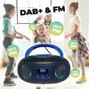 Denver TDB-212BT Boombox mit CD, Bluetooth, USB, AUX, Produktbild-Vorschau 4