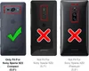 Comparison of phone cases for different Sony Xperia models, indicating which phone case fits which model. Náhľad obrázku produktu