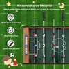COSTWAY mini stolní fotbal ze dřeva, stolní fotbal včetně Náhled obrázku produktu 3
