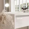 Make-up tafel MADA ELITE met spiegel en verlichting – Wit, Productafbeelding-voorbeeld 4