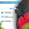 NORDMUT® Schlafsack 3-Jahreszeiten [300 GSM] Ultraleicht & Produktbild-Vorschau 7
