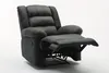 Fauteuil relax "Buckingham" - 85 x 93 x 100 cm - Noir / Voir les images du produit 3