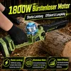 Mini Akku Kettensäge 8 Zoll, 1800W Bürstenlos Produktbild-Vorschau 4