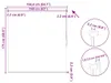 vidaXL zatemňovací roleta 164,4 x 175 cm, šířka látky 160 Náhled obrázku produktu 8