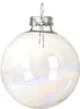 Decoris® Christbaumkugeln Transparent irisierend Ø 6 cm Produktbild-Vorschau 4