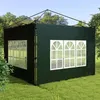 3x3 Set Pavillon Fenster 2er Dunkelgrün Seitenteile Produktbild-Vorschau 4