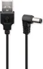 A black USB to DC power cable with a right-angle connector. Produktbild-Vorschau