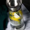 Krumble Glaskaraffe - 1 Liter - 1000 ml - Wasserflasche aus Produktbild-Vorschau 7