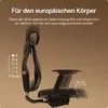 A close-up image of an ergonomic office chair, focusing on its adjustable features and design. The background is a solid brown color, and there is text overlaying the image. Podgląd zdjęcia produktu