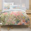 Irisette Wave Mako-Satin Bettwäsche 135x200 Blumenwiese Produktbild-Vorschau 5
