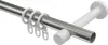 Interdeco Gardinenstange / Vorhangstange Edelstahl-Optik / Produktbild-Vorschau 3