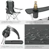 Chaise pliante avec rembourrage - gris, par pièce Voir les images du produit 5