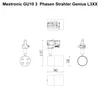 LED 3 Phasen Leuchte Genius L245 für Schienensystem Produktbild-Vorschau 2