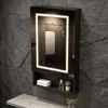 INONEFT, mobiletto da bagno con specchio e illuminazione, Anteprima dell’immagine prodotto 1
