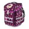 A single purple backpack with a polka dot pattern and horse graphic on a white background. Anteprima dell’immagine prodotto