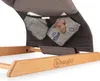BabyGo Babywippe Skippy, grey Produktbild-Vorschau 5