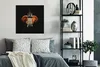 MuchoWow® Poster Elefant - Federn - Hut 75x75 cm - Wand Produktbild-Vorschau 4