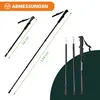 Bastoncini da nordic walking KRUMAD in alluminio, set da 1, Anteprima dell’immagine prodotto 3