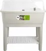 Pot de fleurs Elho gris plastique 79 x 39 x 94 cm Voir les images du produit 1