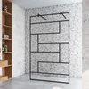 97.7x200cm+ mit 2 140cm Schwarz Stabilisator 8mm Nano Produktbild-Vorschau 1