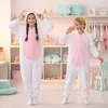 Onesie Kigurumi Pyžamo Králik Prevlek Kostým Deti 125 - Náhľad obrázku produktu 2