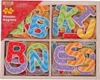 Bigjigs Toys Magnetická farebná abeceda (veľké písmená) Náhľad obrázku produktu 4