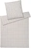Elegante Web-Perkal-Bettwäsche-Garnitur 7021 Quadro  Farbe Produktbild-Vorschau 1