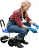 Gartenhocker mit Rädern, rollbarer Gartenwagen mit Produktbild-Vorschau 5